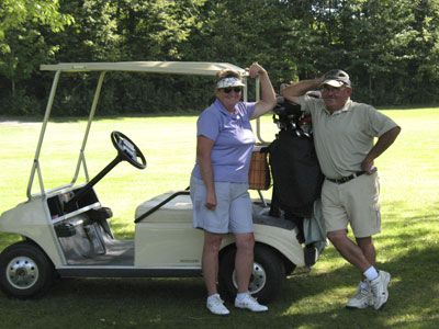 Golf-couple