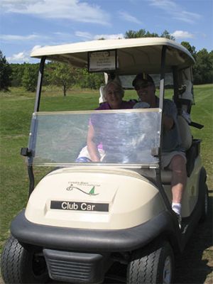 Golf-carting